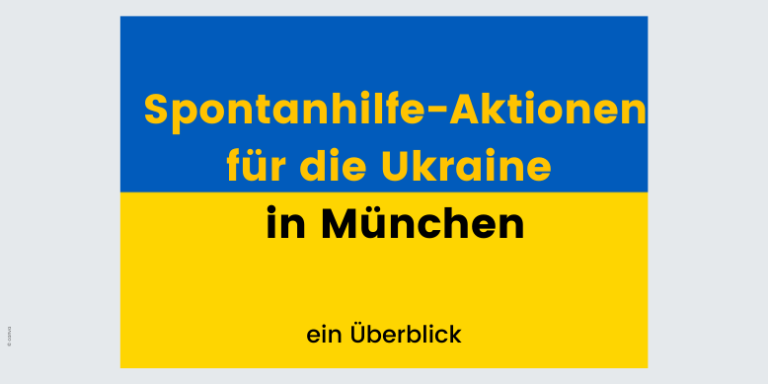 münchen hilft den geflüchteten aus der ukraine
