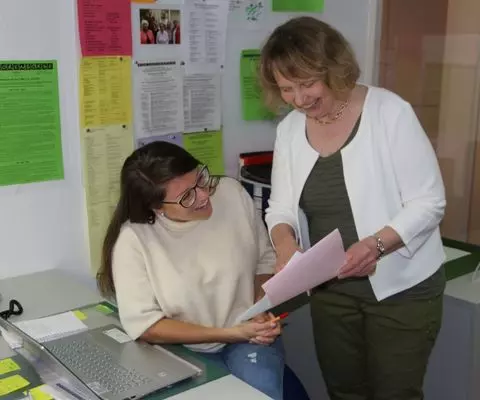 ehrenamtlich engagiert bei der seniorenbörse