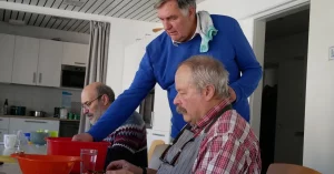 ehrenamtlich geführte kochgruppe für an alzheimer erkrankte